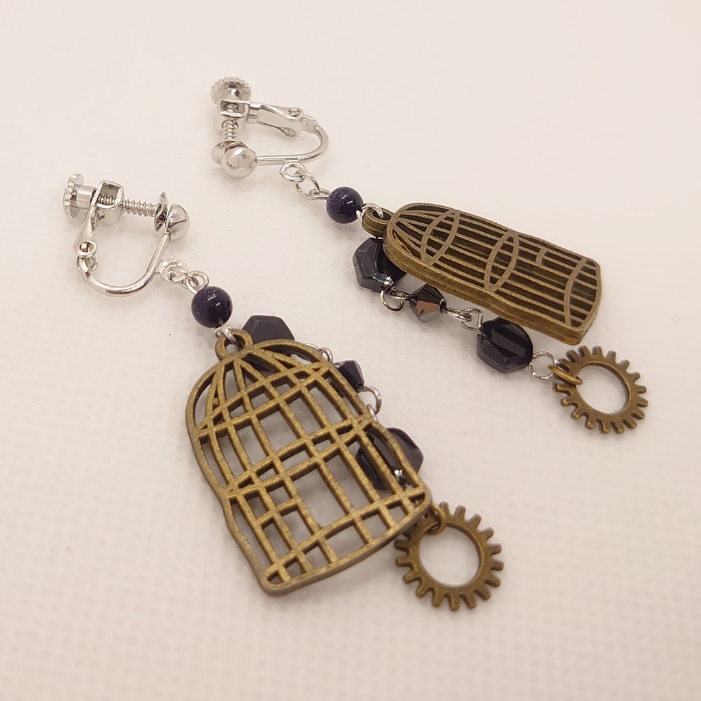 文アル・内田百閒イメージイヤリング