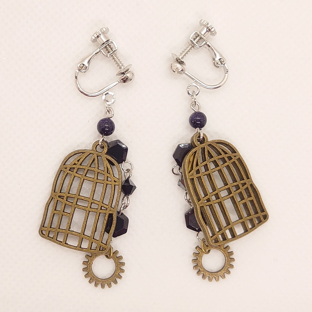 文アル・内田百閒イメージイヤリング