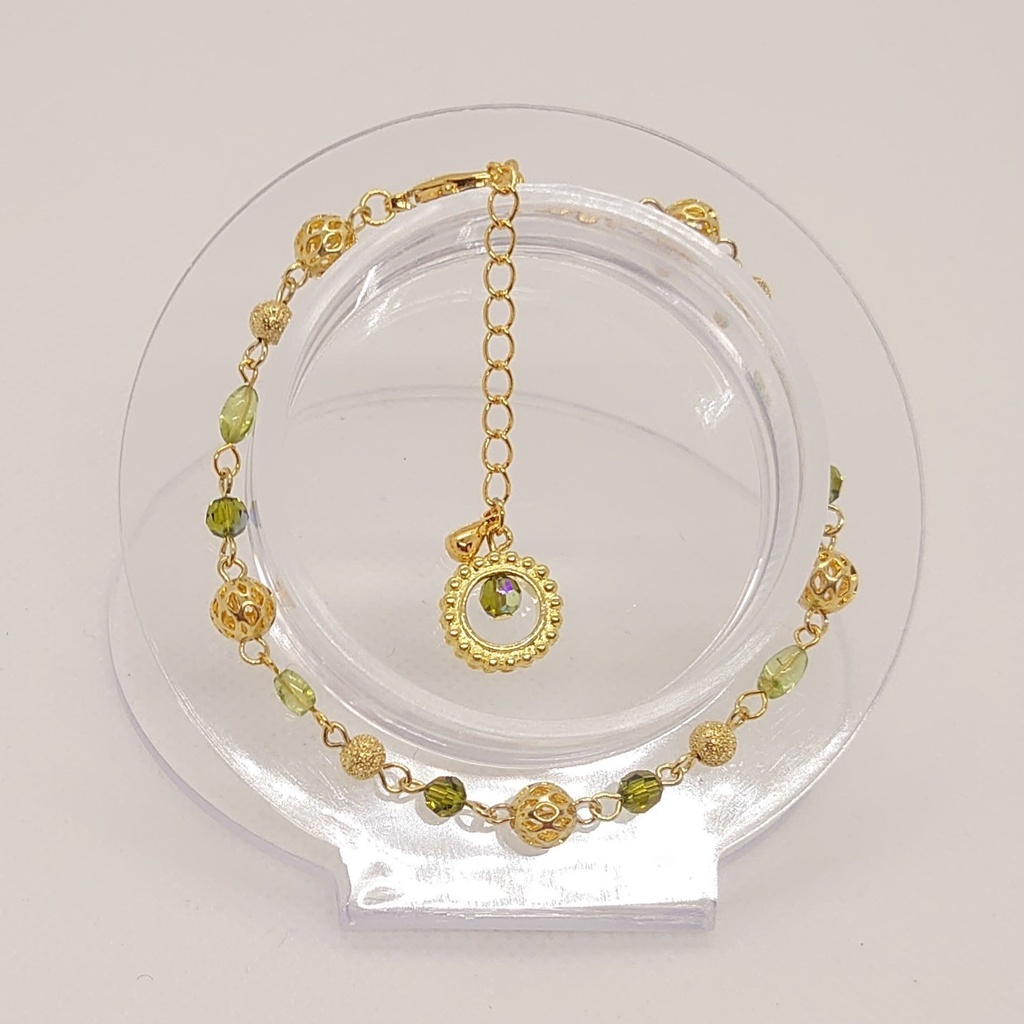 ペリドットブレスレット