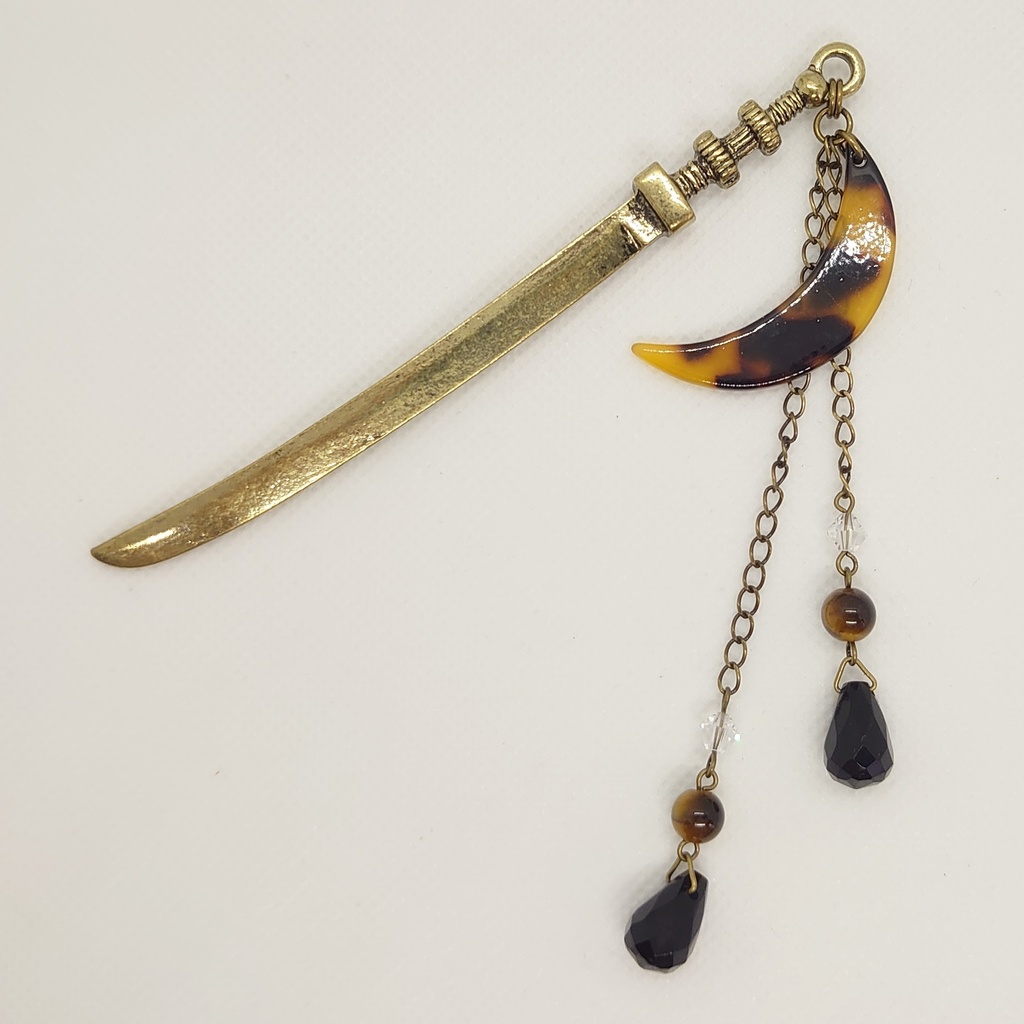 オニキス・べっ甲カラー刀簪