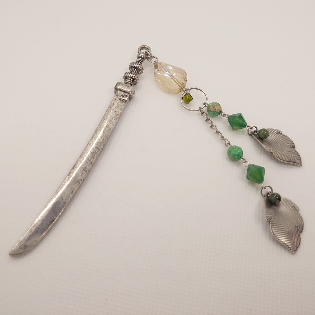 エメラルド・リーフ刀簪