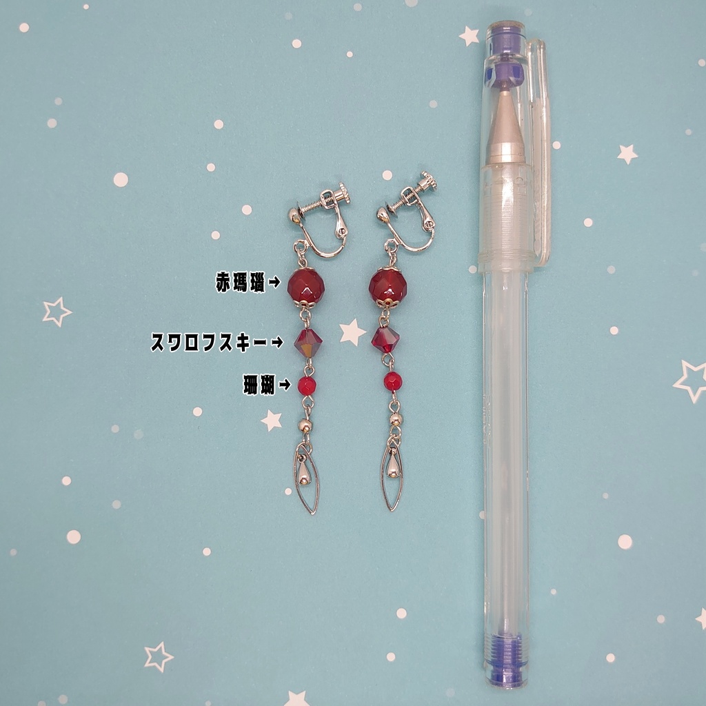 ツキプロ・SOARA・七瀬望イメージイヤリング