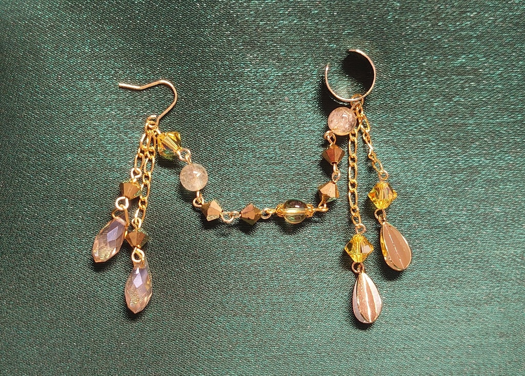 ツキプロ・SolidS・奥井翼イメージカフ付きイヤリング