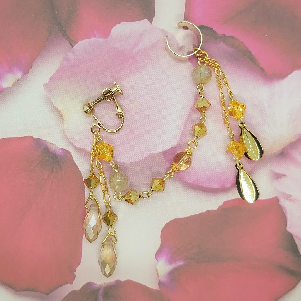 ツキプロ・SolidS・奥井翼イメージカフ付きイヤリング