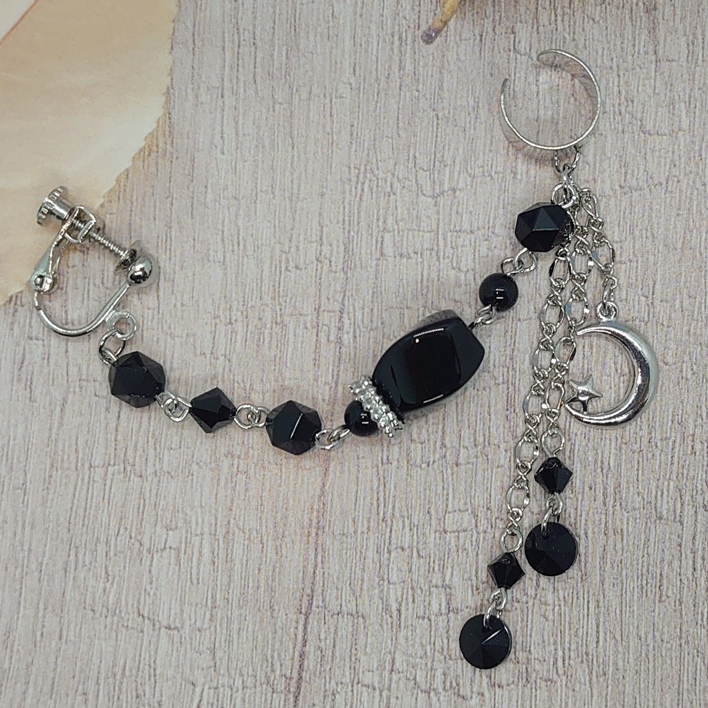 ツキウタ。・Six Gravityイメージカフ付きイヤリング