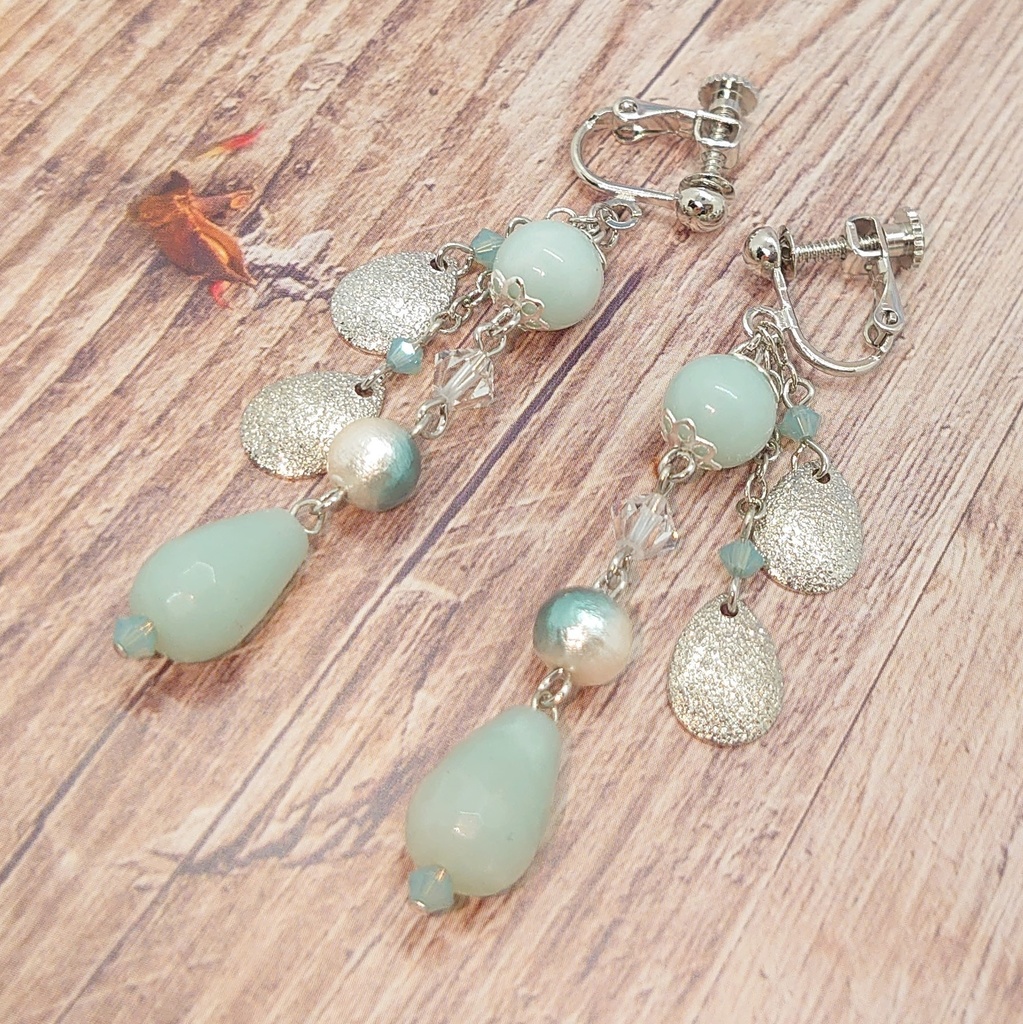 ツキウタ。・Procellarum水無月涙イメージイヤリング