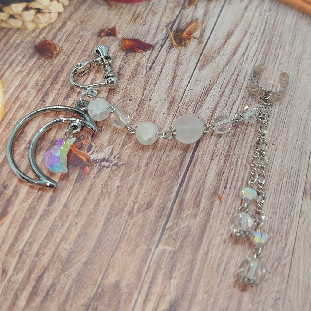 ツキウタ。・Procellarumイメージカフ付きイヤリング