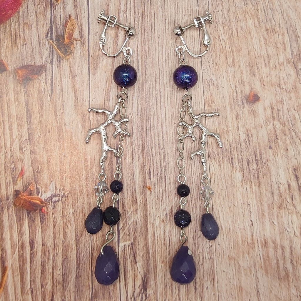 ツキウタ。・Procellarum文月海イメージイヤリング