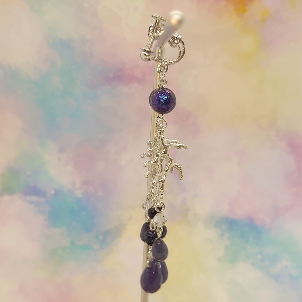 ツキウタ。・Procellarum文月海イメージイヤリング