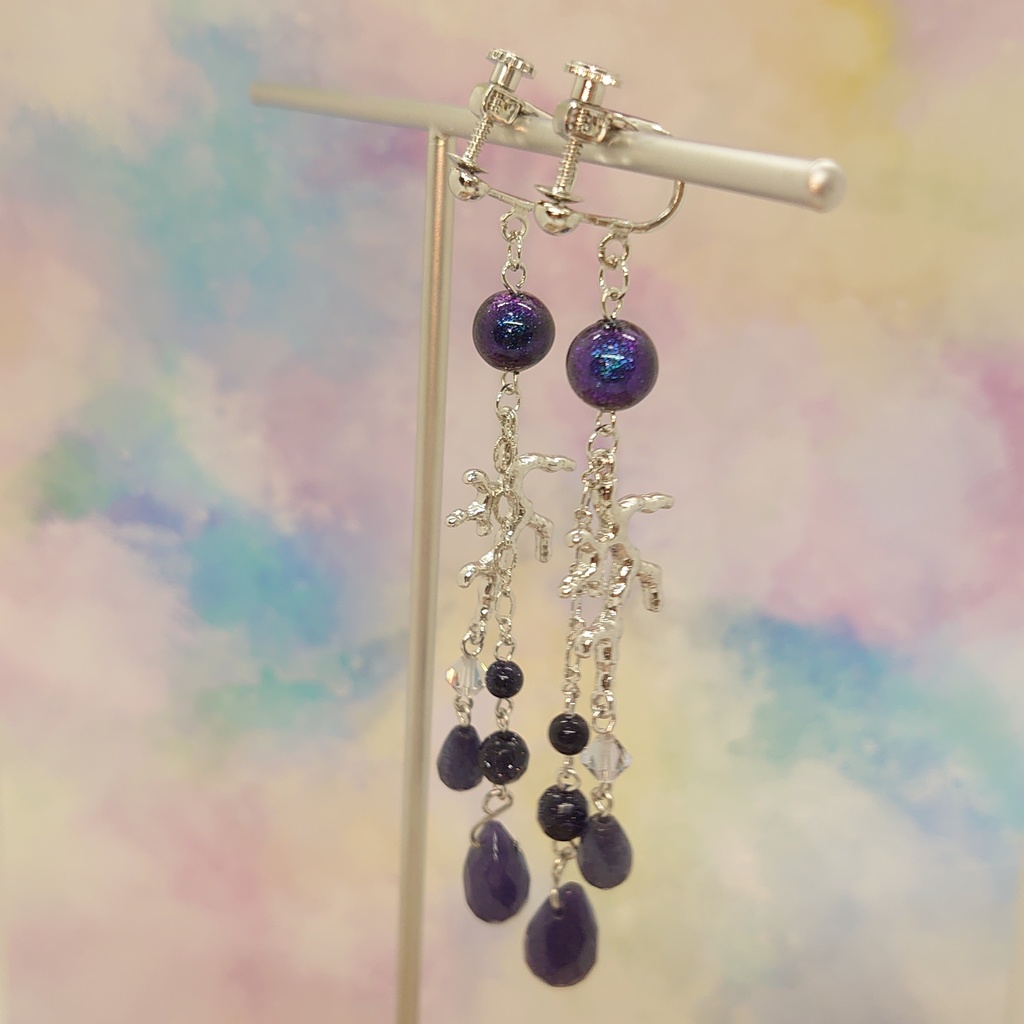 ツキウタ。・Procellarum文月海イメージイヤリング