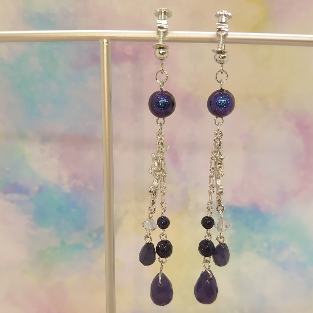 ツキウタ。・Procellarum文月海イメージイヤリング