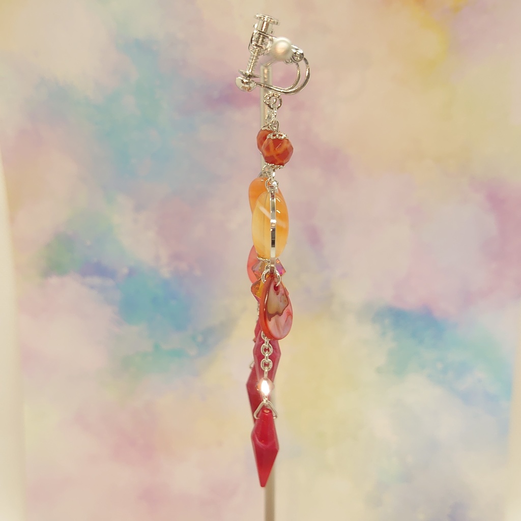 ツキウタ。・Procellarum葉月陽イメージイヤリング