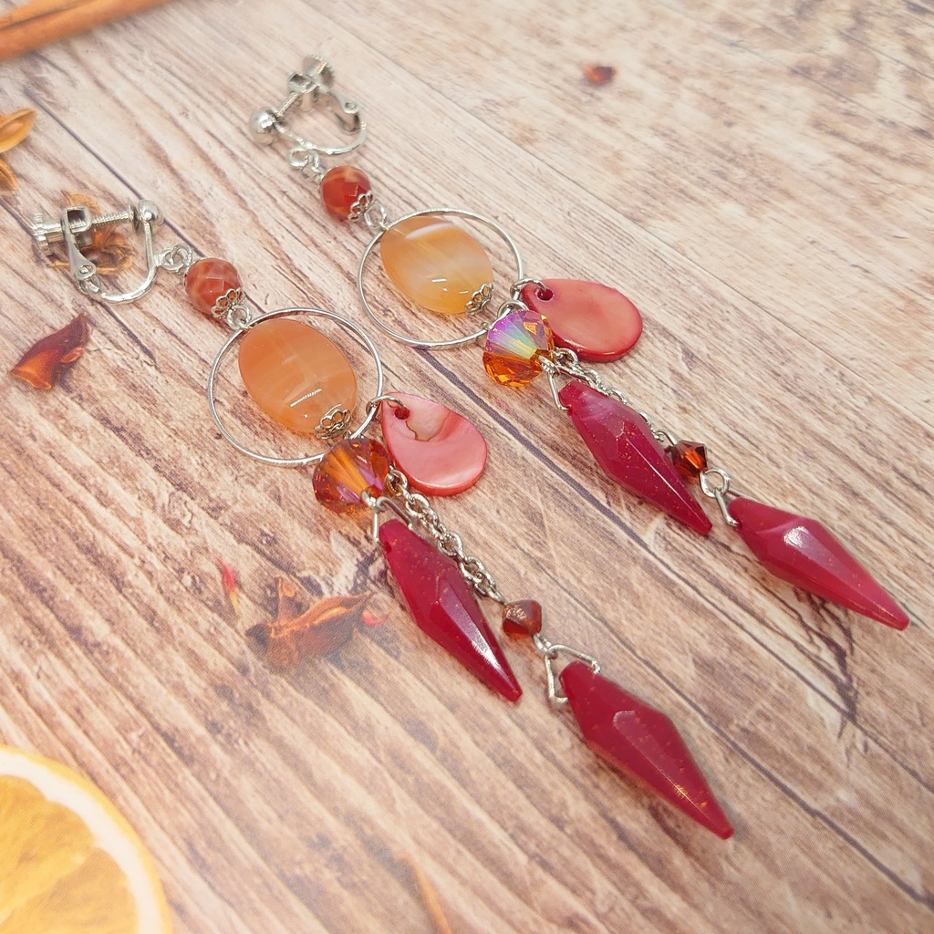 ツキウタ。・Procellarum葉月陽イメージイヤリング