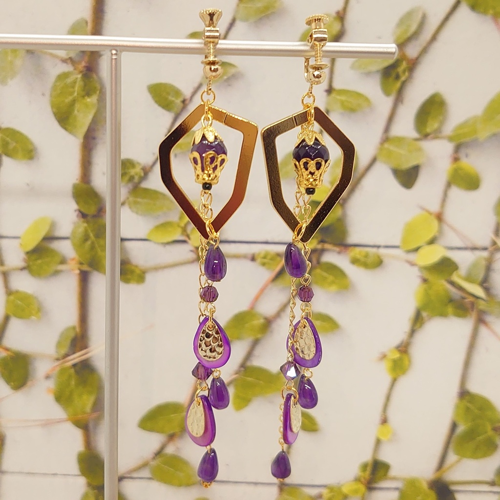 ツキプロ・SolidS篁志季イメージイヤリング