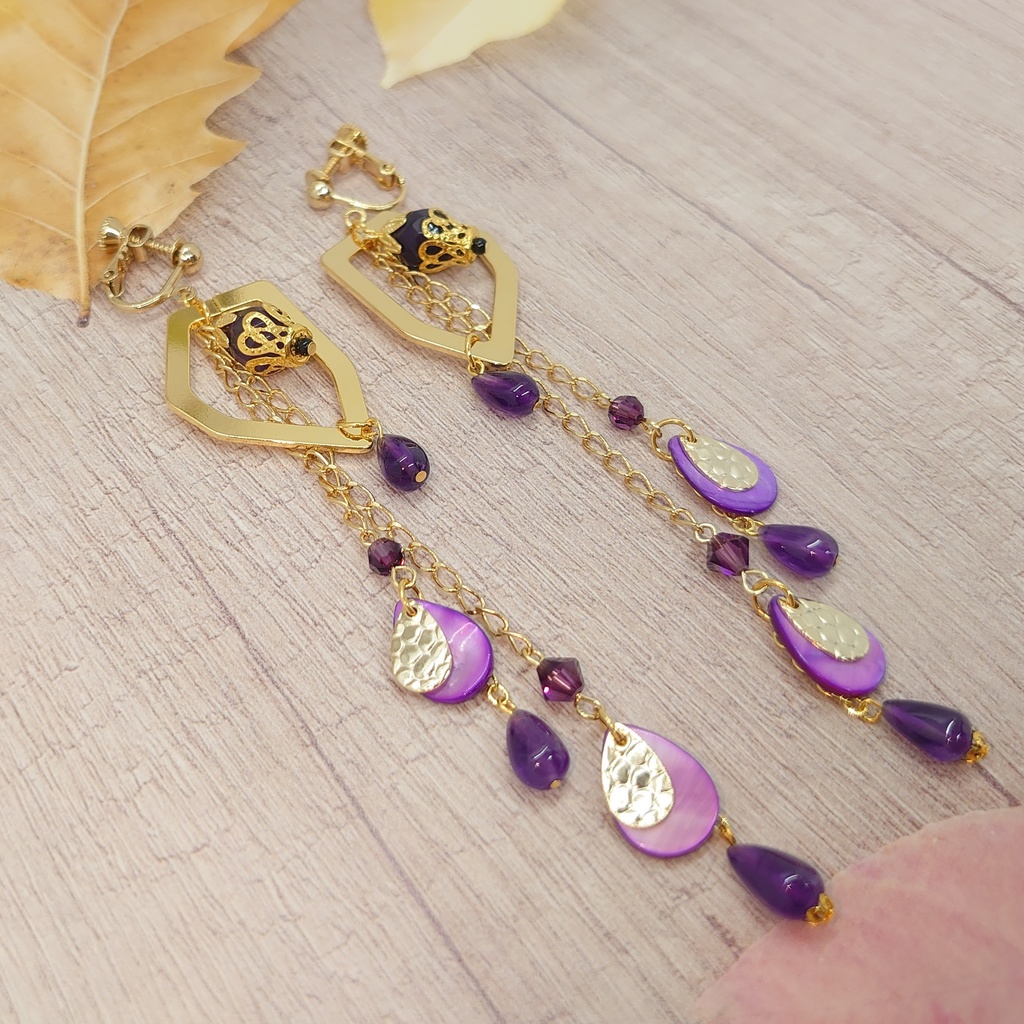 ツキプロ・SolidS篁志季イメージイヤリング