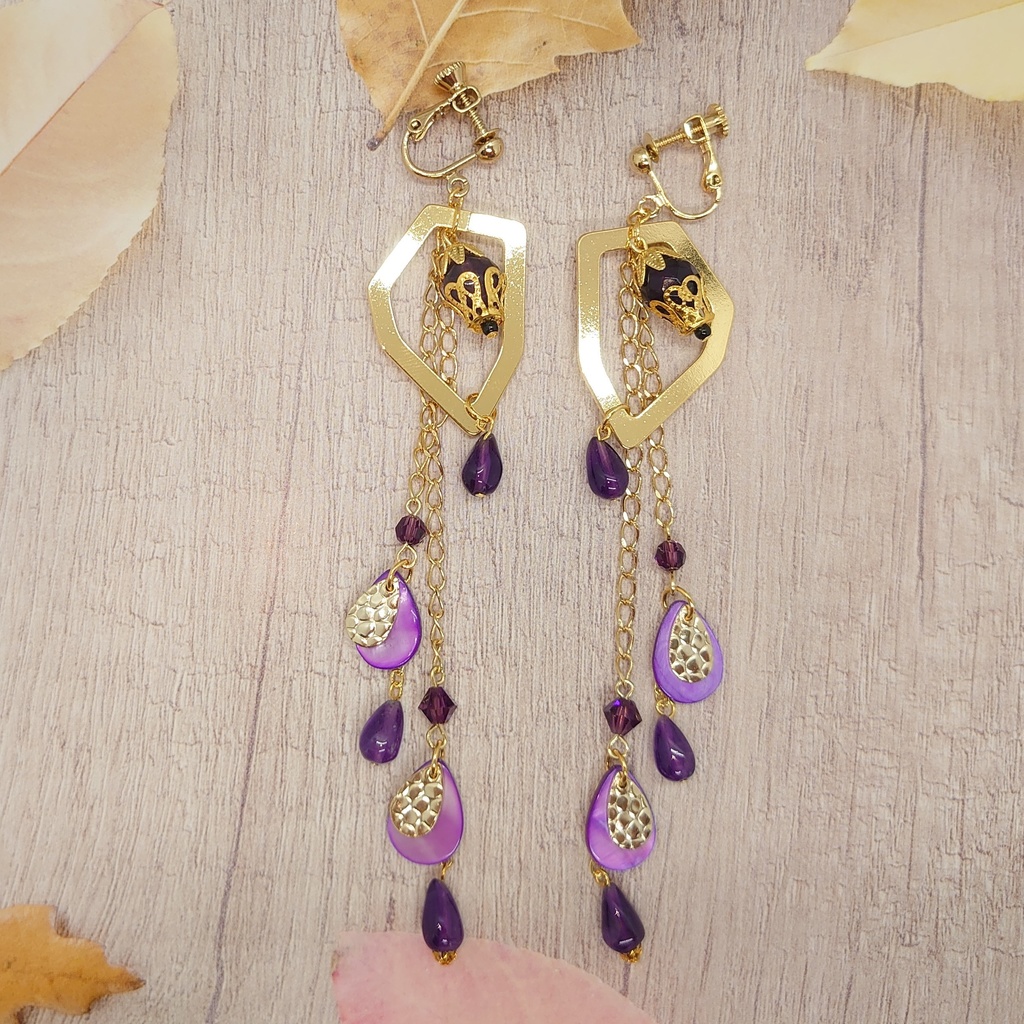 ツキプロ・SolidS篁志季イメージイヤリング