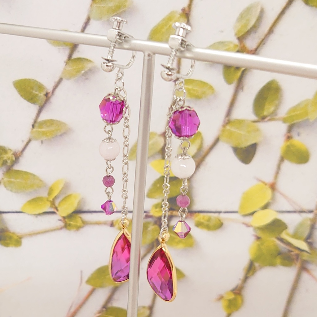 ツキプロ・ROCK DOWN名積ルカイメージイヤリング