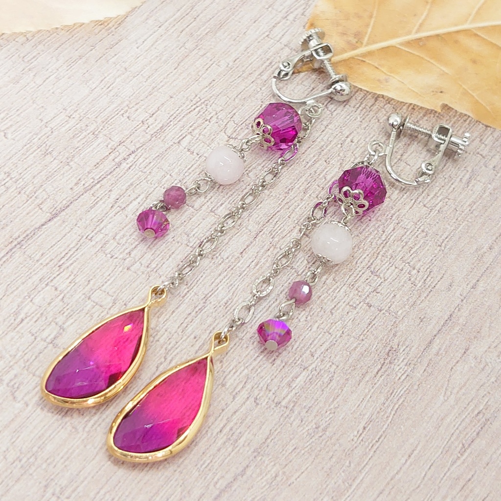 ツキプロ・ROCK DOWN名積ルカイメージイヤリング