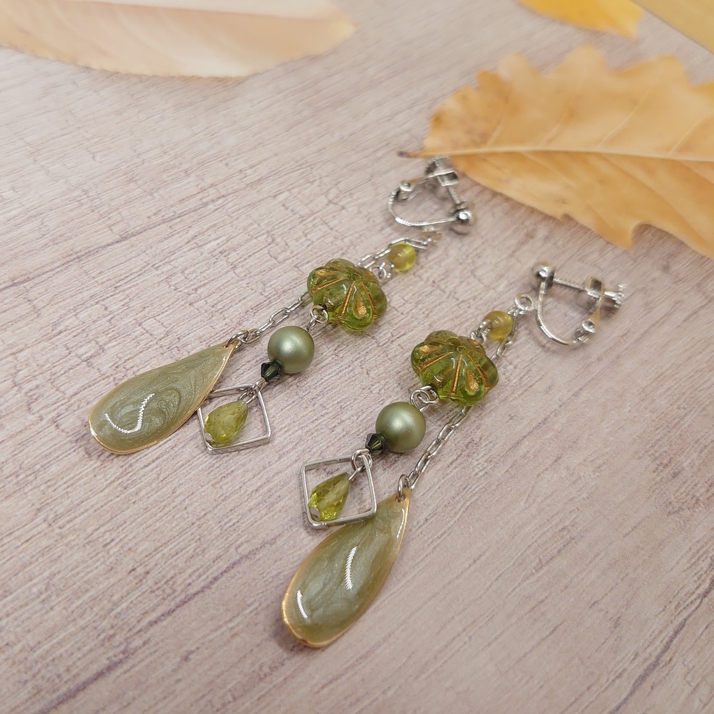 ツキウタ。・Six Gravity弥生春イメージイヤリング