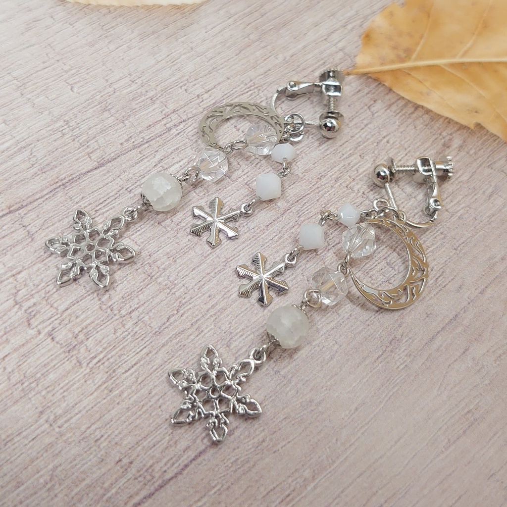 ツキウタ。・Procellarum霜月隼イメージイヤリング