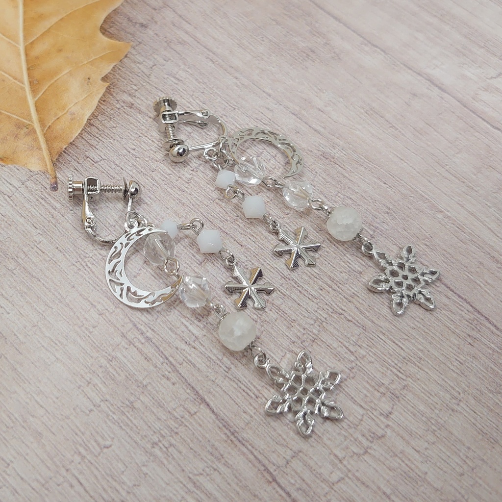 ツキウタ。・Procellarum霜月隼イメージイヤリング