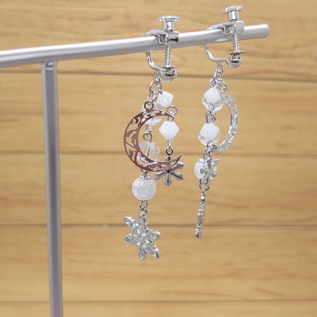 ツキウタ。・Procellarum霜月隼イメージイヤリング