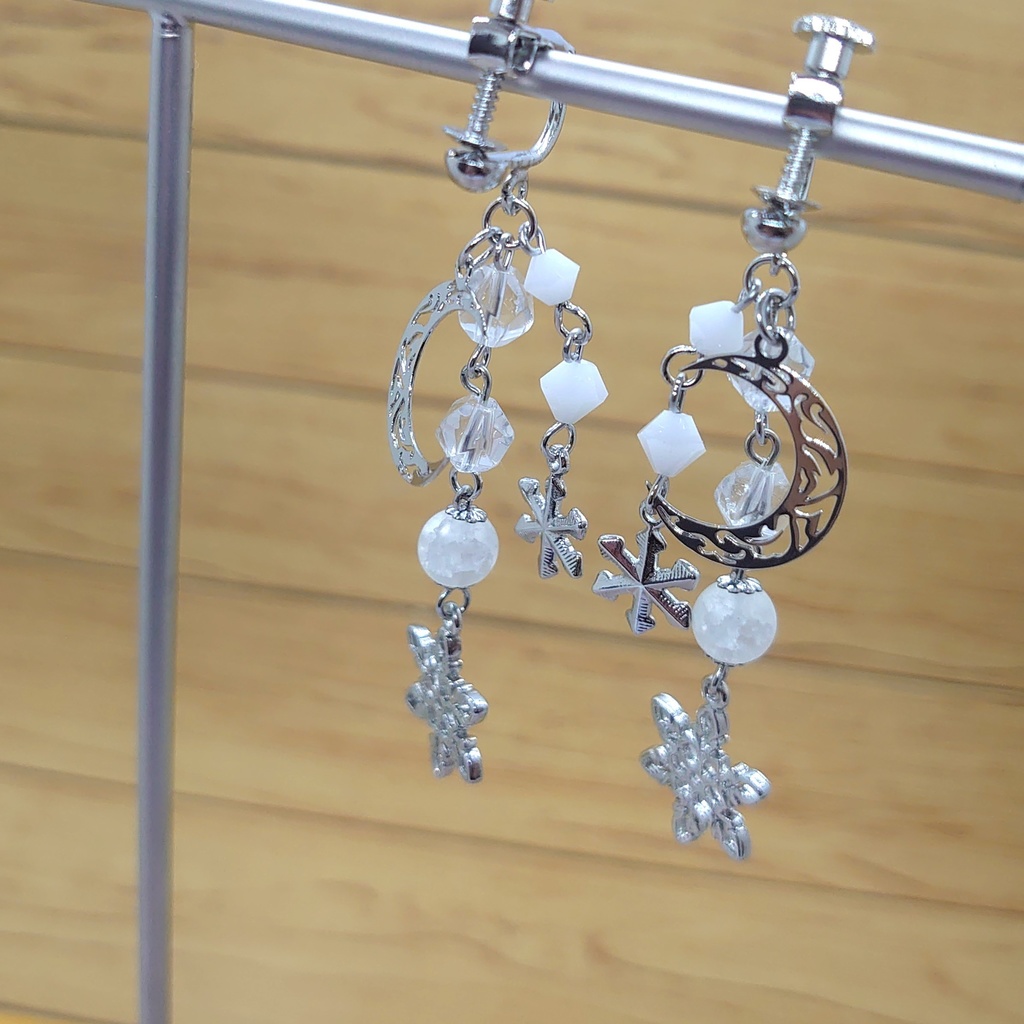 ツキウタ。・Procellarum霜月隼イメージイヤリング