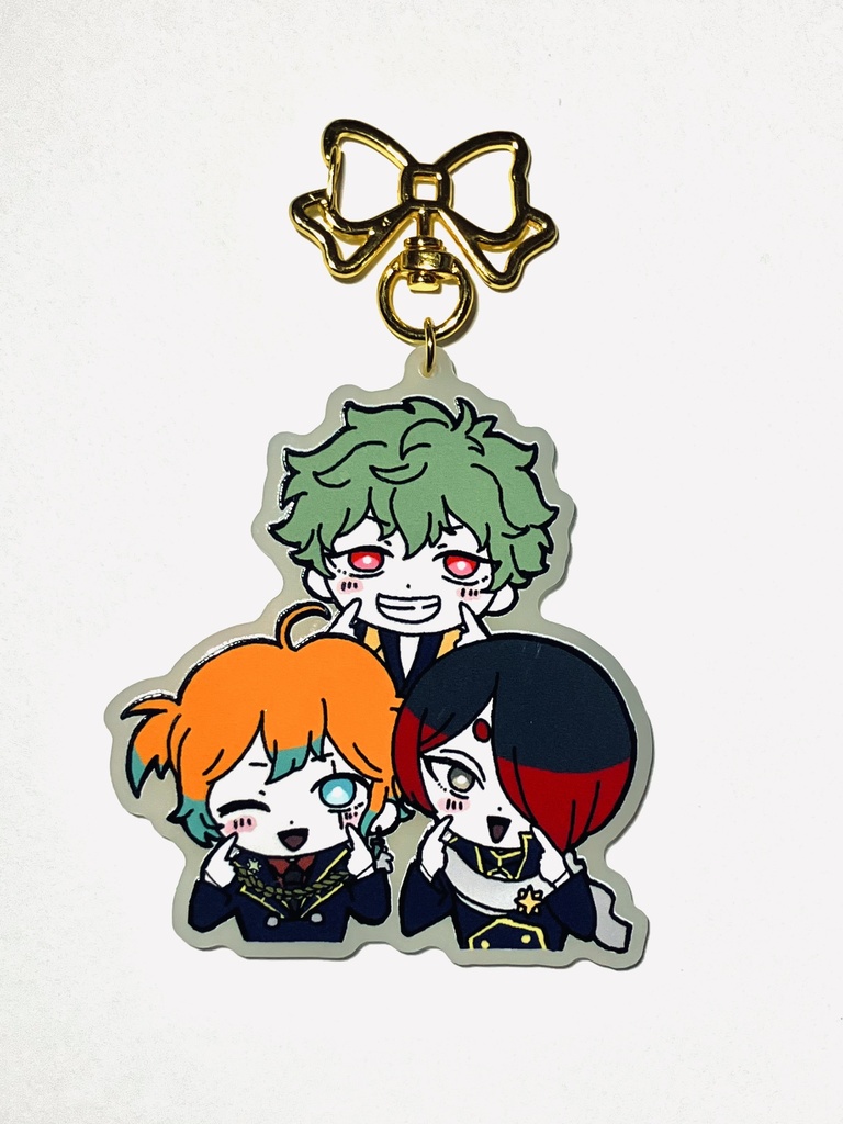 光る！BIGアクリルキーホルダー