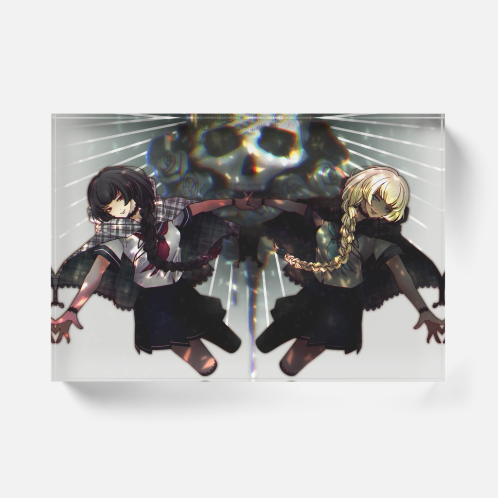 ようこそ私"たち"の世界へ アクリルブロック