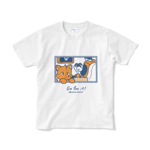 トーマス井上Tシャツ「Ｇｏ　ｆｏｒ　ｉｔ」