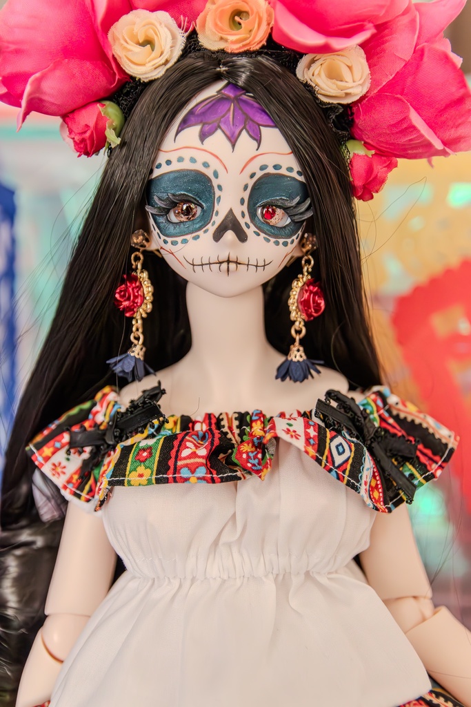 【眠り姫+Deracine:lia】コラボワンオフドール 死者の日 DDH-03セット