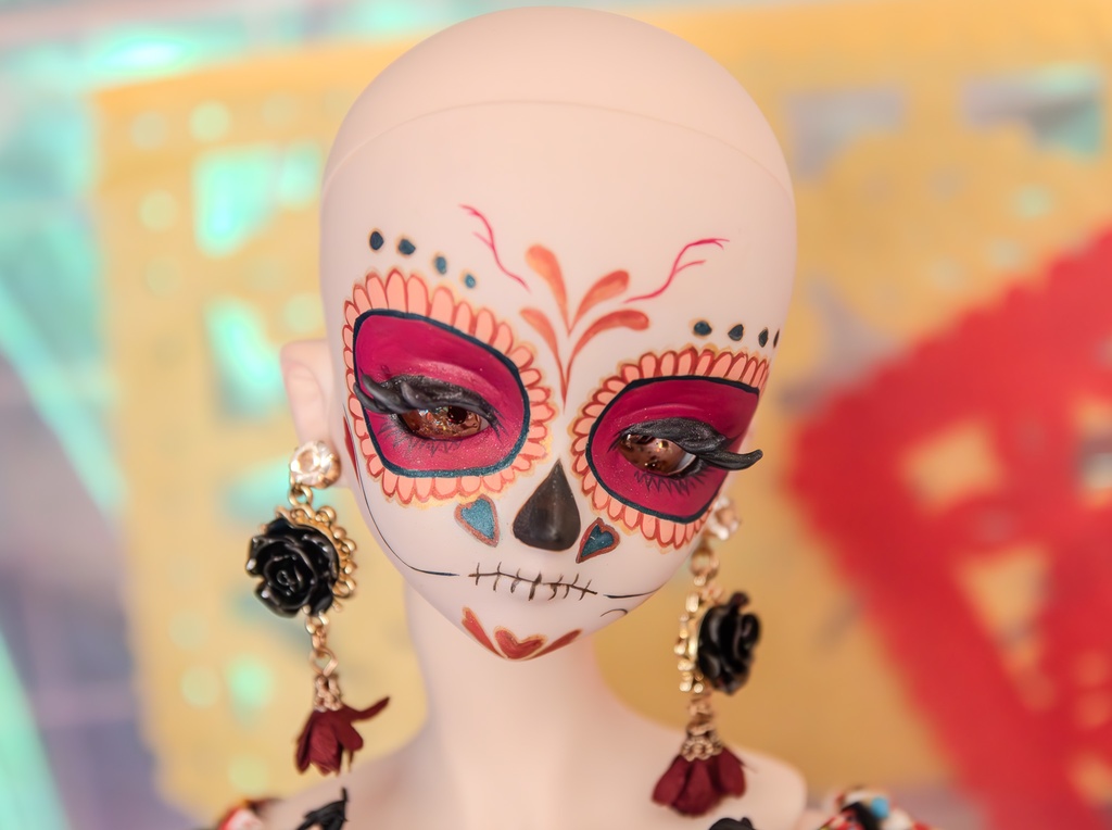 【眠り姫+Deracine:lia】コラボワンオフドール 死者の日 DDH-07セット