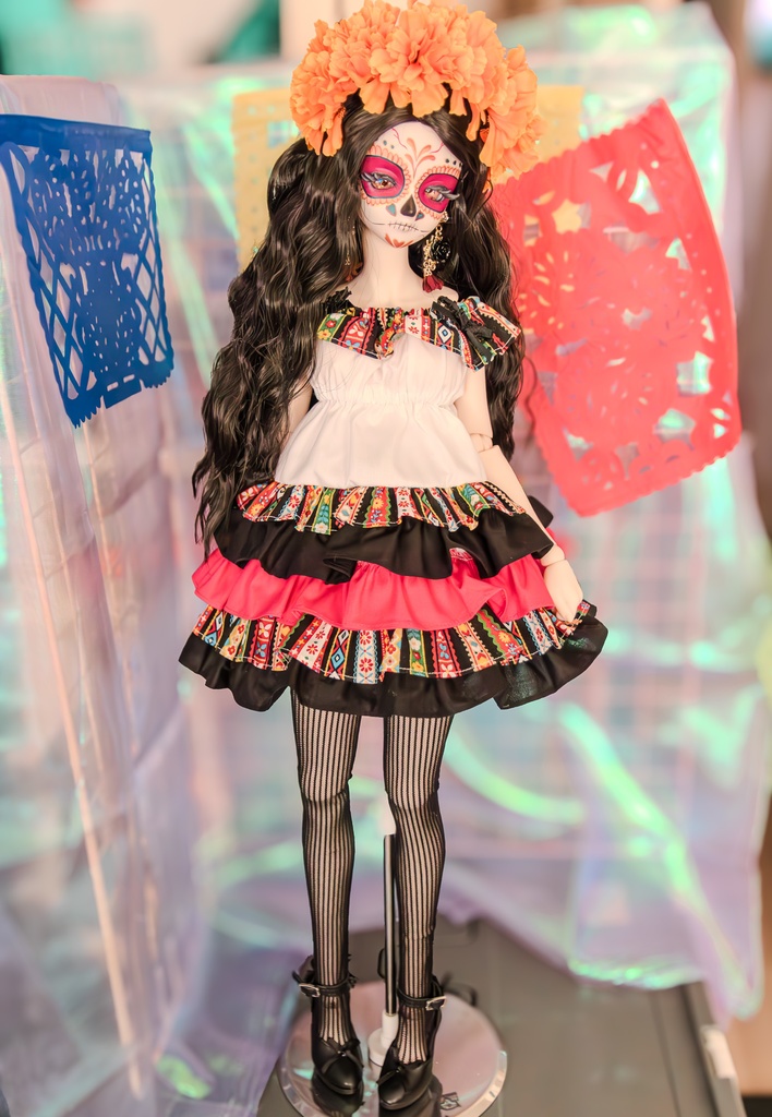 【眠り姫+Deracine:lia】コラボワンオフドール 死者の日 DDH-07セット