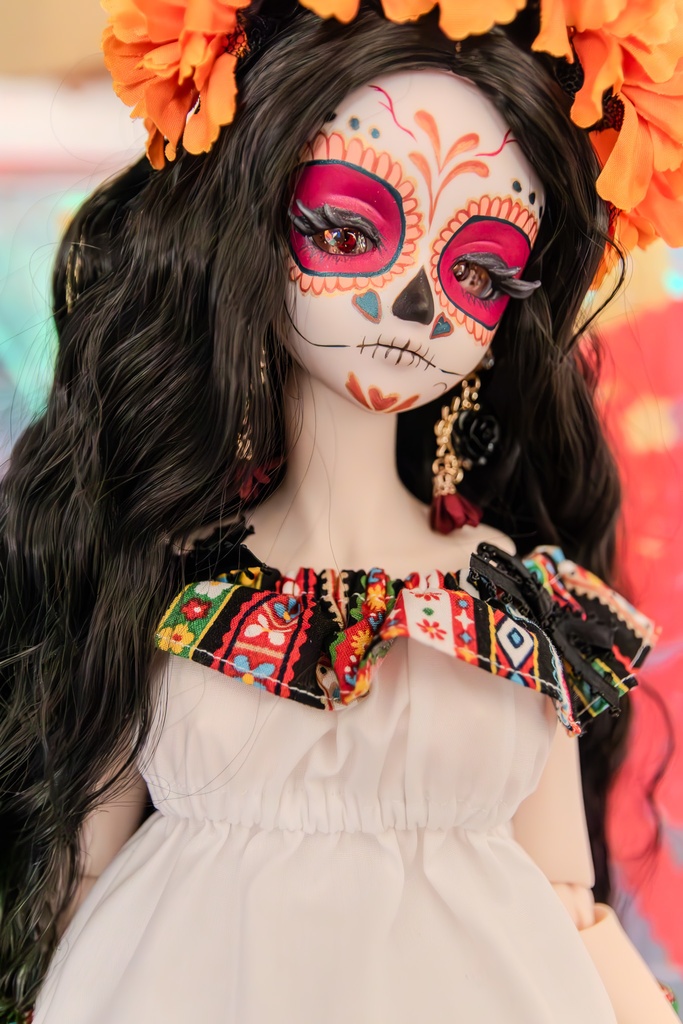 【眠り姫+Deracine:lia】コラボワンオフドール 死者の日 DDH-07セット