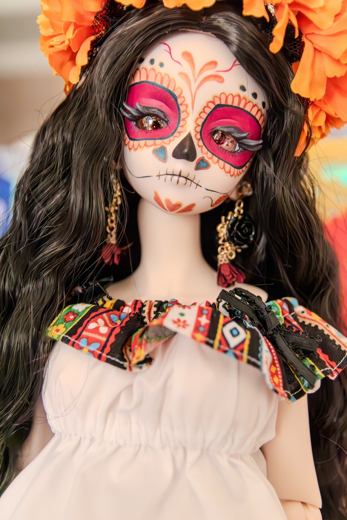 【眠り姫+Deracine:lia】コラボワンオフドール 死者の日 DDH-07セット