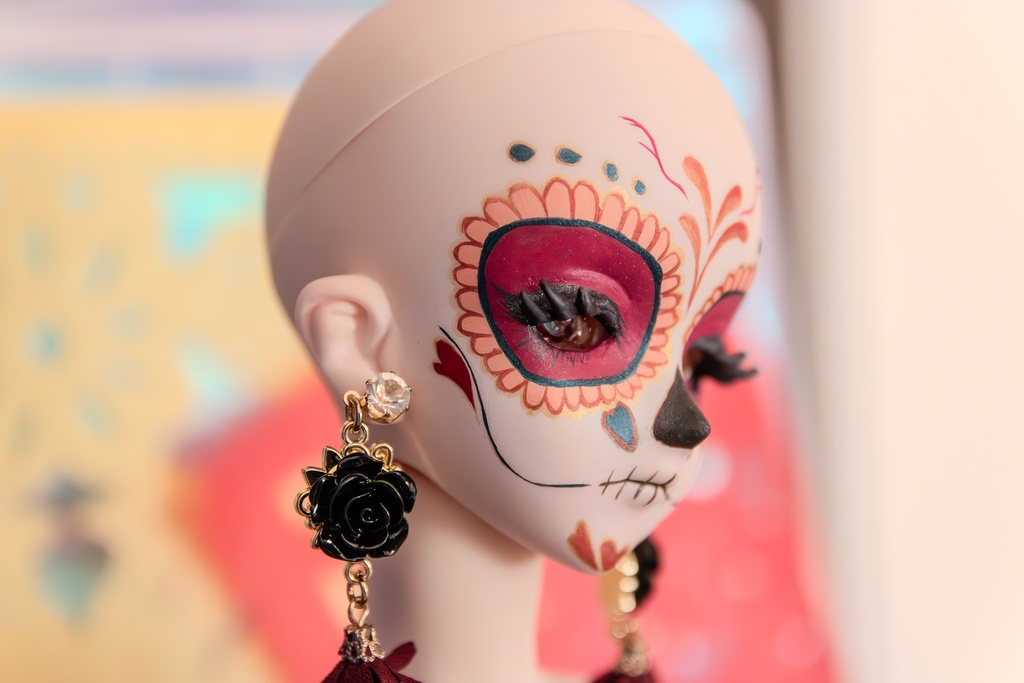 【眠り姫+Deracine:lia】コラボワンオフドール 死者の日 DDH-07セット