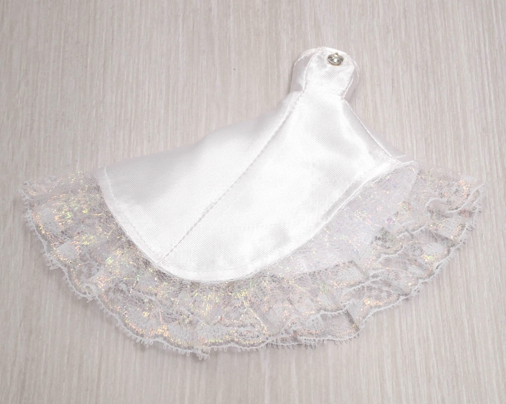 アシンメトリードレス 白