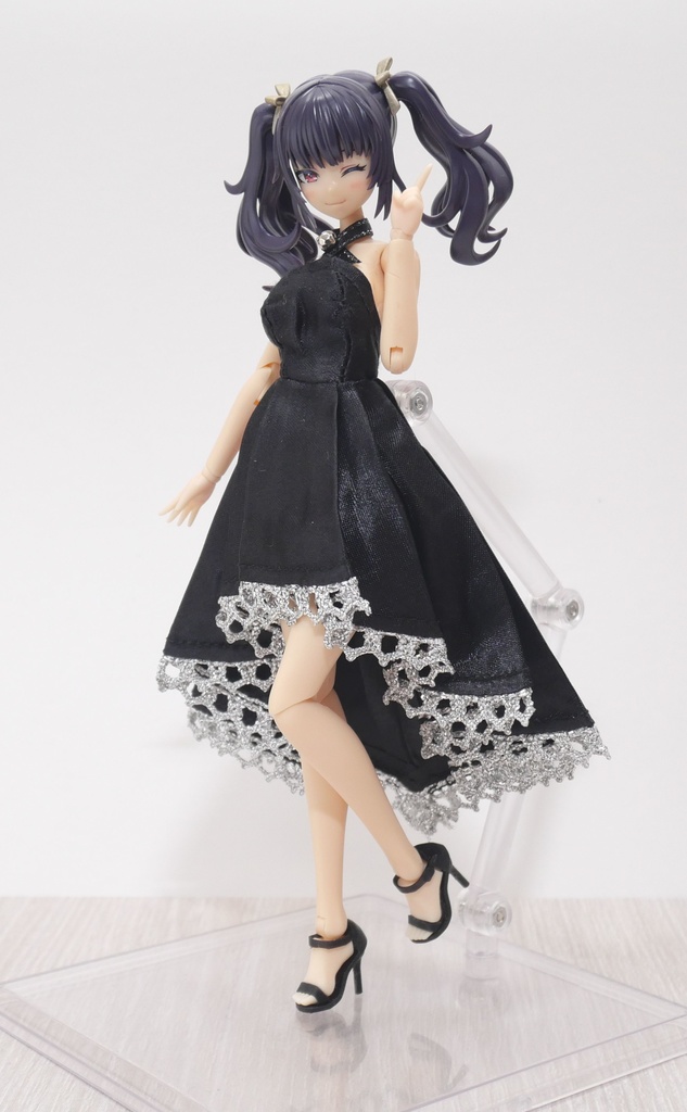 フィッシュテールドレス 黒