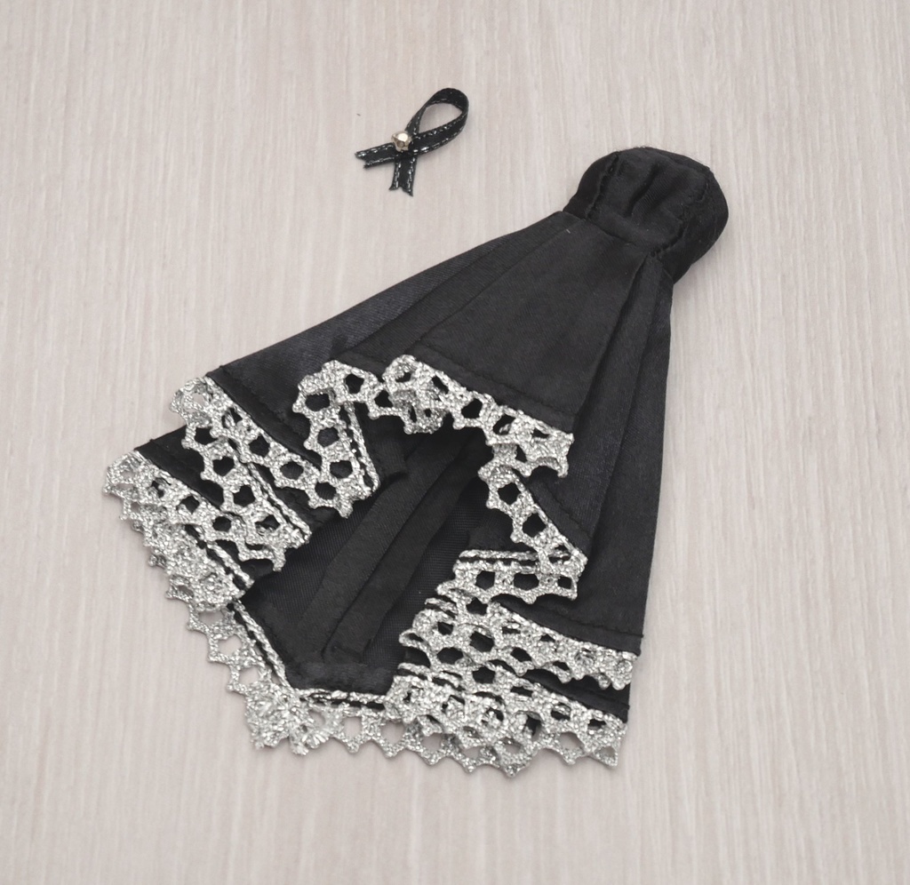 フィッシュテールドレス　黒