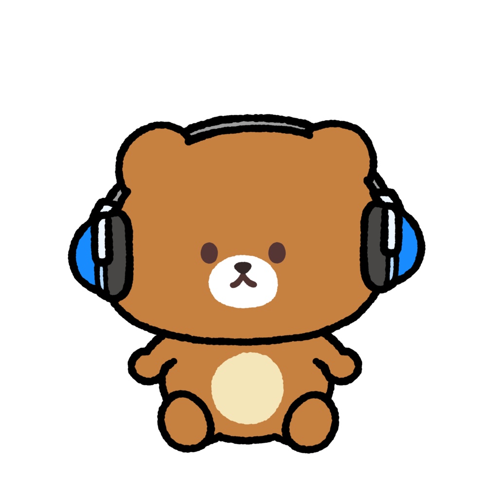 【Live2Dモデル】ゲームもできる熊さん