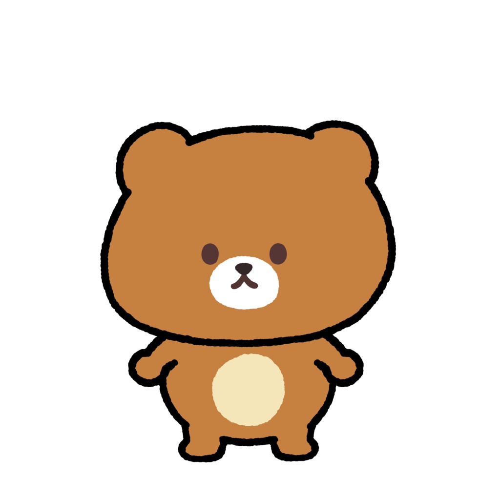 【Live2Dモデル】ゲームもできる熊さん