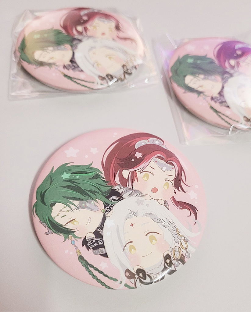 [金光] 缶バッチ-史家兄弟 [委託]