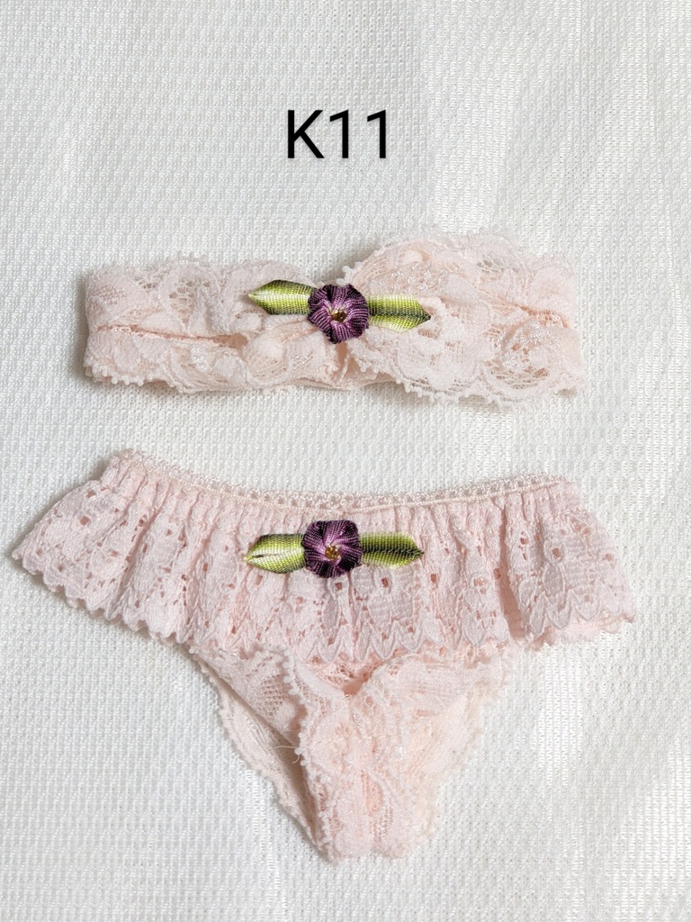 DD共通*チューブトップSET*ピンクベース