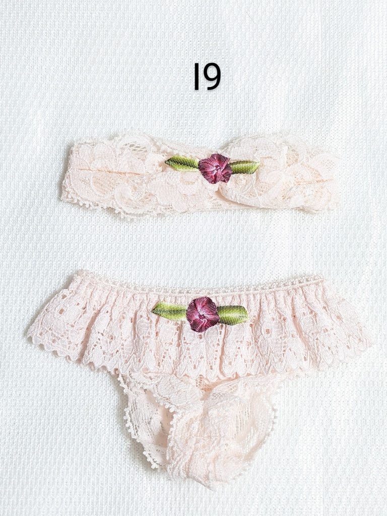 DD共通*チューブトップSET*ピンクベース