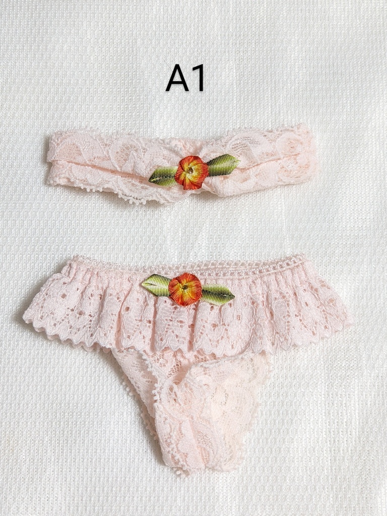 DD共通＊チューブトップSET＊ピンクベース
