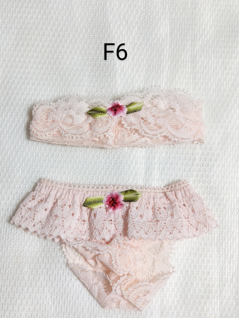 DD共通*チューブトップSET*ピンクベース