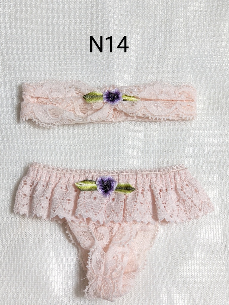 DD共通*チューブトップSET*ピンクベース