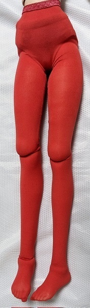4size 朱赤*カラータイツ