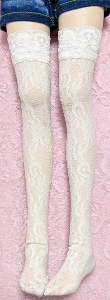 3種*ロココ*オフ白*ストッキング