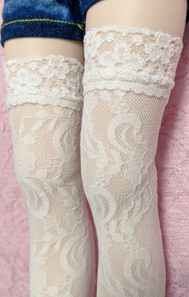 3種*ロココ*オフ白*ストッキング